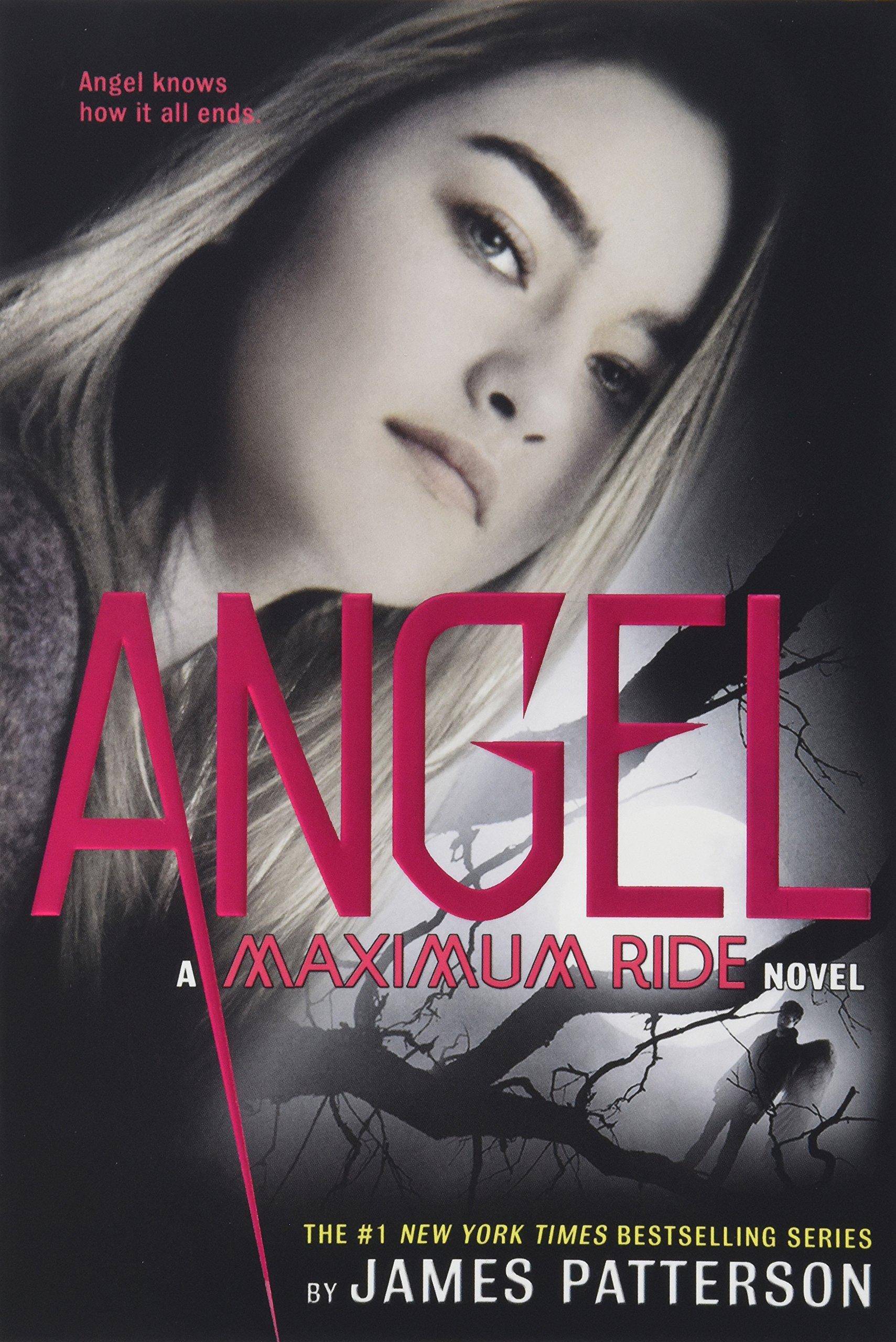 Fiction book "Angel" by James Patterson featuring a cover image with a poster design, displayed on a plain background.