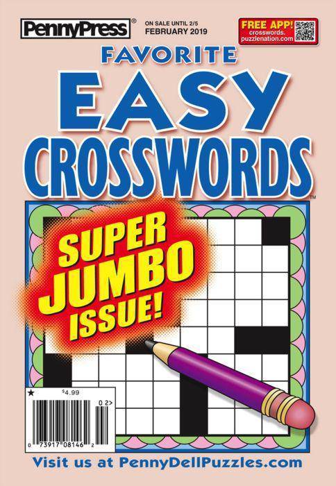 Favorite Easy Crosswords - SureShot Books Publishing LLC