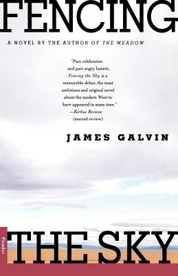 Paperback of "Fencing the Sky" by Picador USA, featuring the book cover with title and sky-themed artwork.