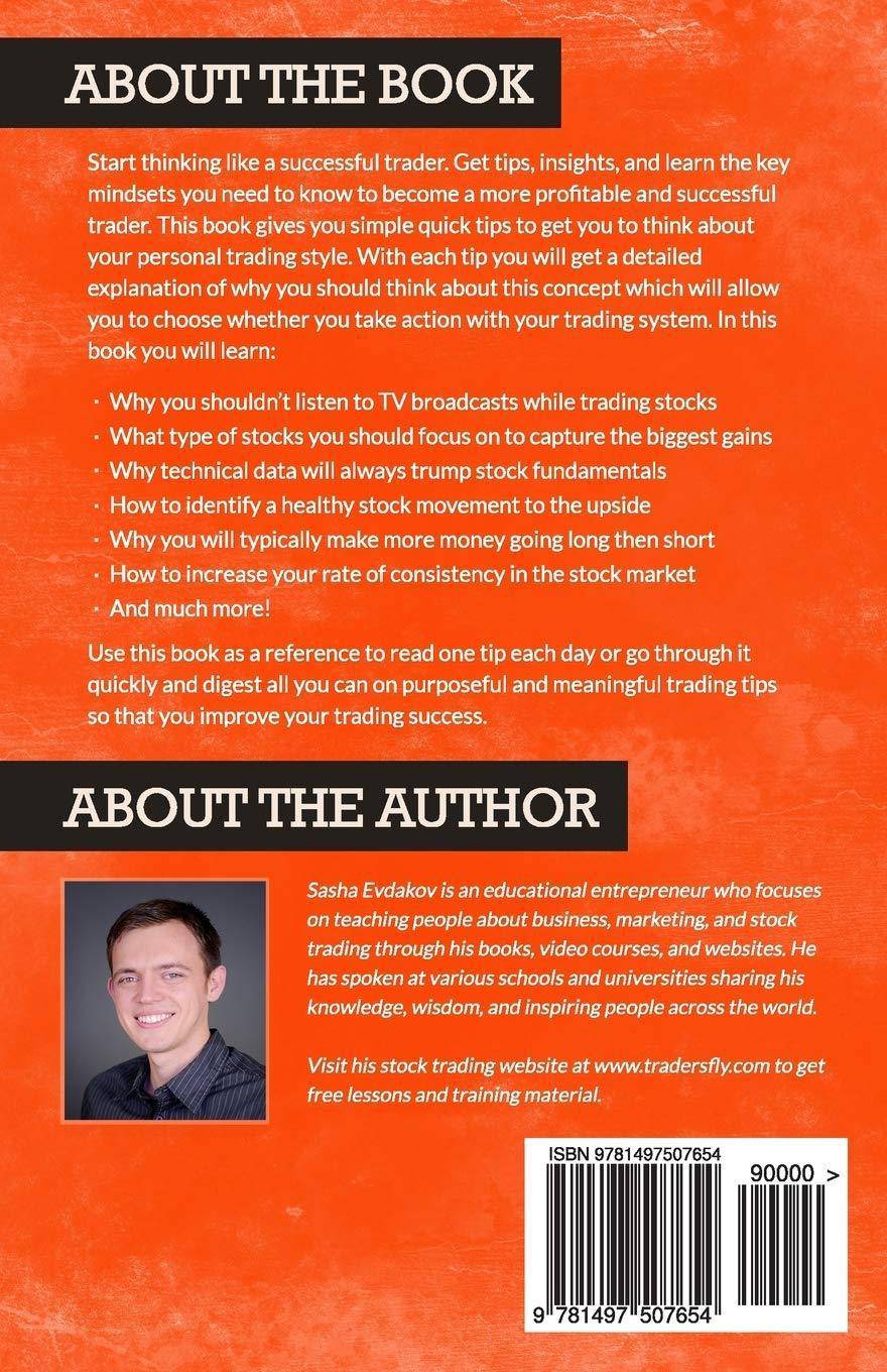 100 Stock Trading Tips: The Mindsets You Must Know to Be a Profitable Trader! Stocks Sasha Evdakov