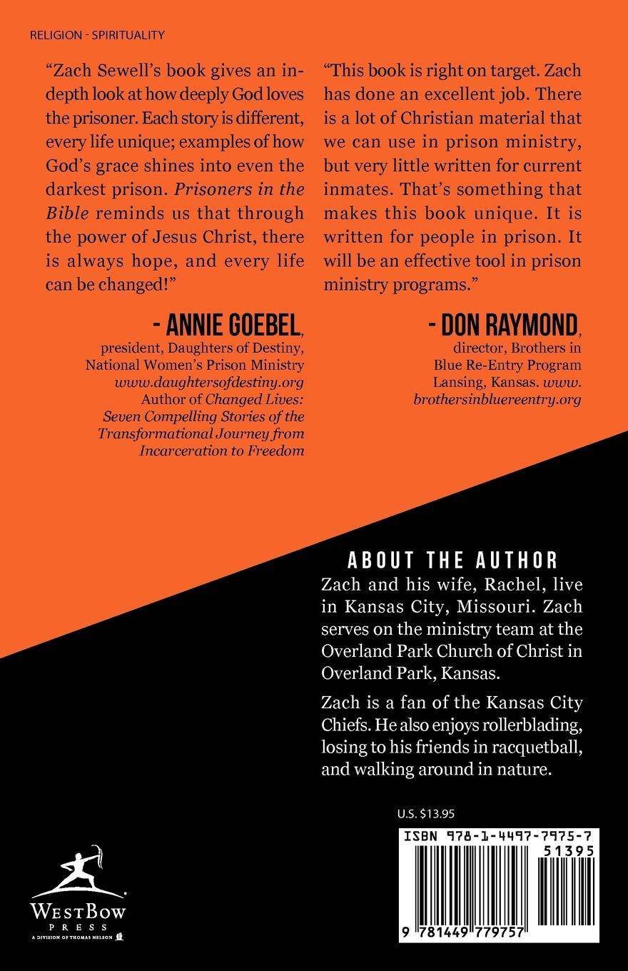 Prisoners in the Bible Paperback WestBowPress