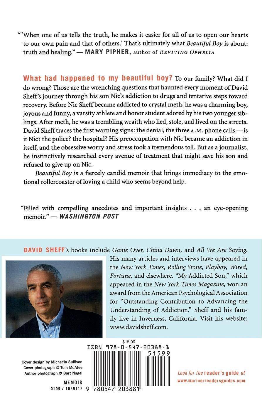 Beautiful Boy: A Father's Journey Through His Son's Addiction Self-Help | Substance Abuse & Addictions | Drugs Sheff, David