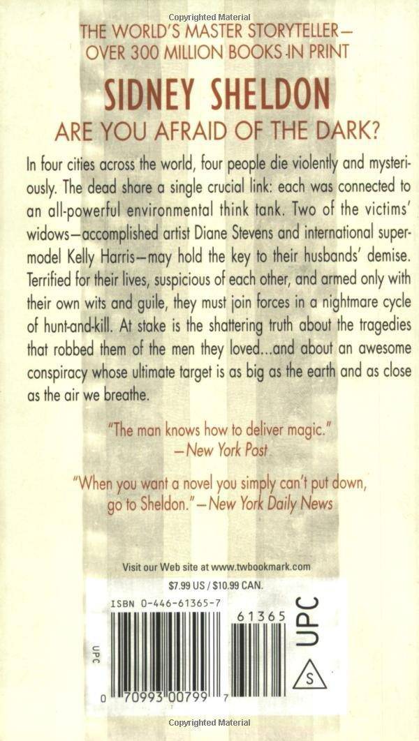 Are You Afraid of the Dark? Fiction Sheldon, Sidney