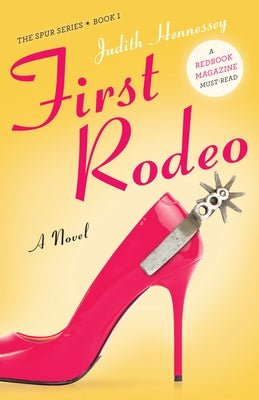 Paperback of First Rodeo novel by Sparkpress, showing the book cover with colorful artwork and title text.