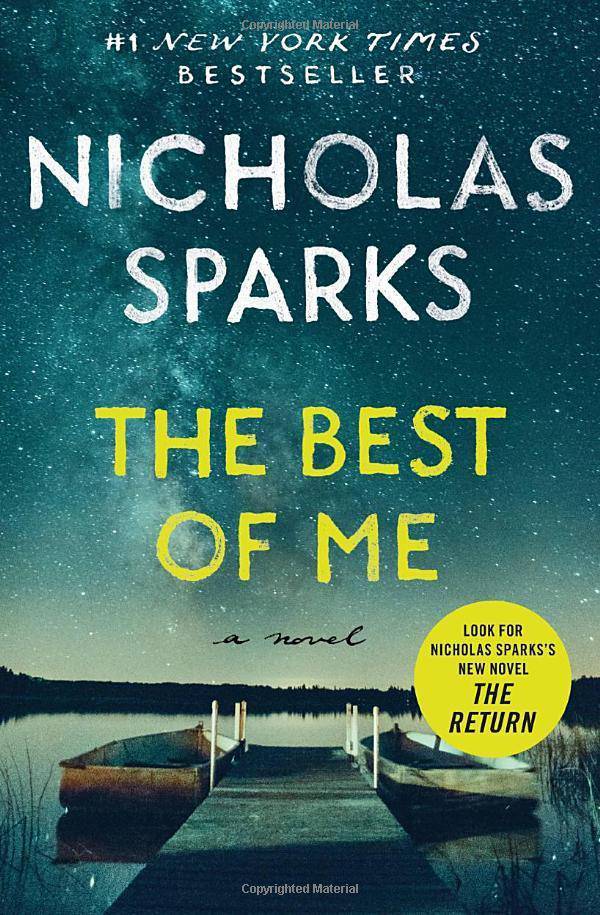 The Best of Me Fiction Sparks, Nicholas