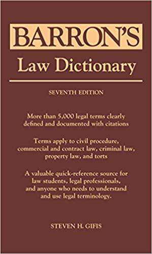 Law Dictionary - SureShot Books Publishing LLC