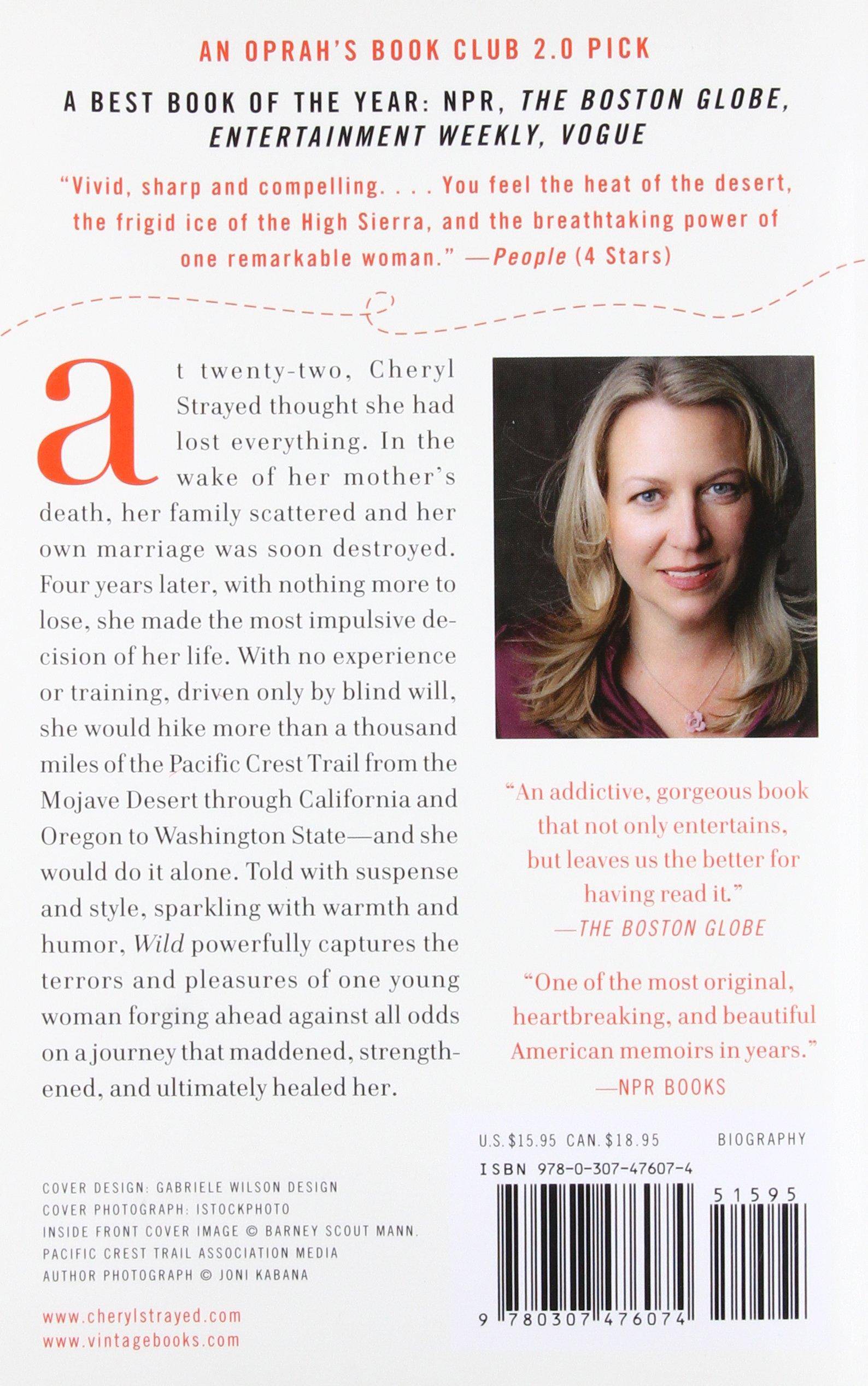 Wild: From Lost to Found on the Pacific Crest Trail Biography & Autobiography | Personal Memoirs Strayed, Cheryl