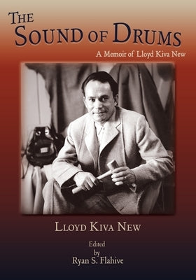 Paperback copy of The Sound of Drums by Sunstone Press, showing the book cover with title and author details.