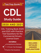 CDL Study Guide 2020-2021 by TPB Publishing, CDL training book with practice test questions for commercial driver’s license exam
