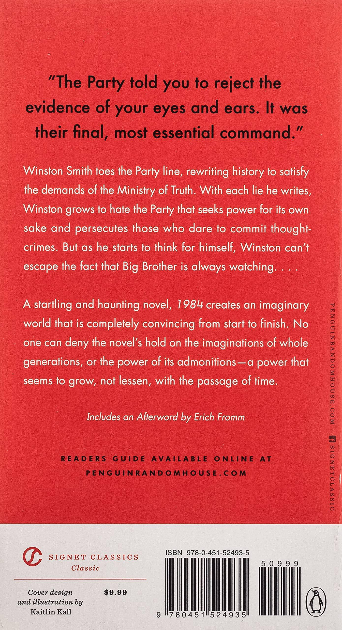 1984 Fiction George Orwell | ABHIJEET GUPTA