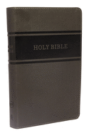 KJV, Deluxe Gift Bible, Imitation Leather, Gray, Red Letter Edition sureshotbooks.com
