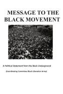 Message to the Black Movement sureshotbooks.com