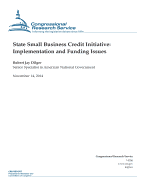 State Small Business Credit Initiative: Implementation and Funding Issues sureshotbooks.com