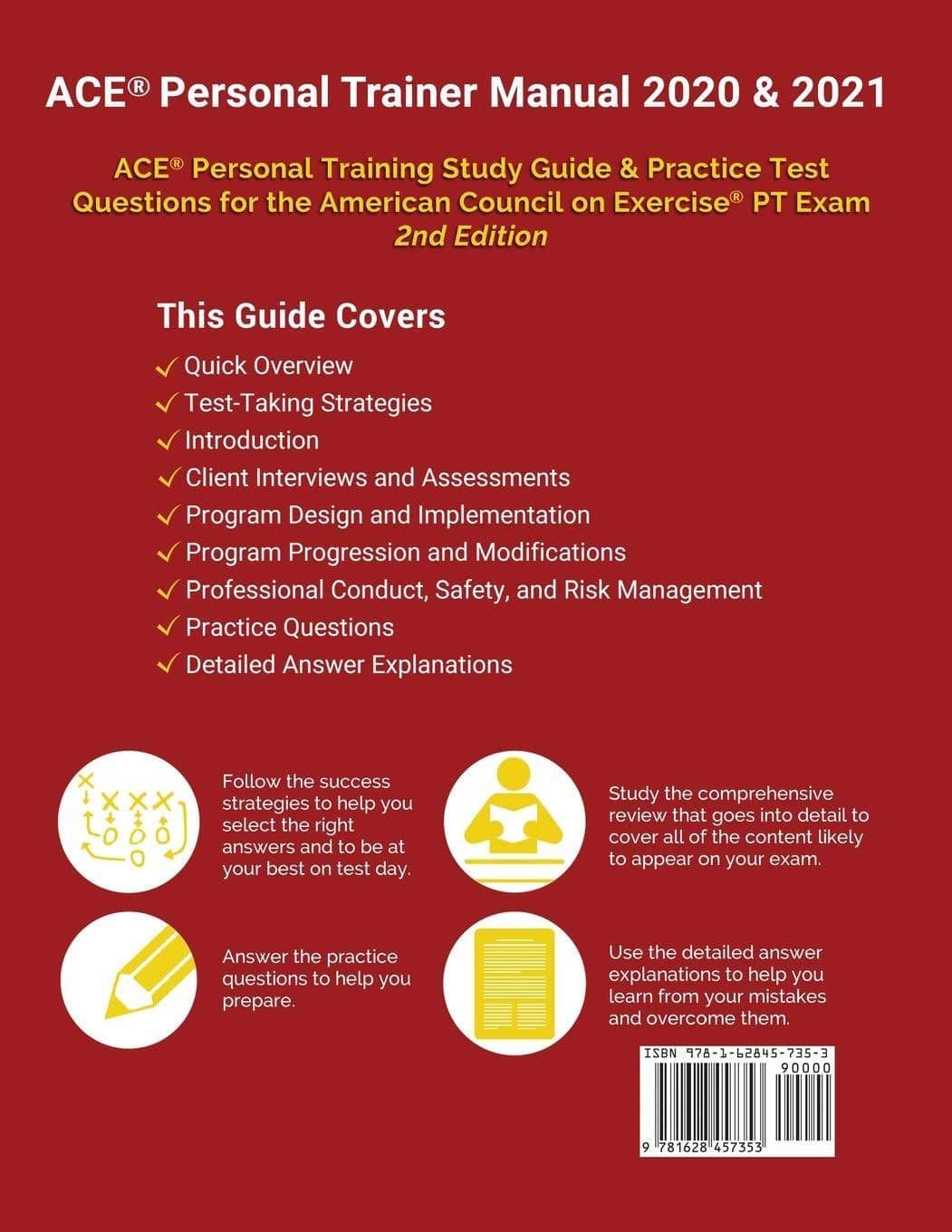 ACE Personal Trainer Manual 2020 and 2021: ACE Personal Training Study Guide and Practice Test Questions for the American Council on Exercise PT Exam Study Aids | Study Guides Test Prep Books