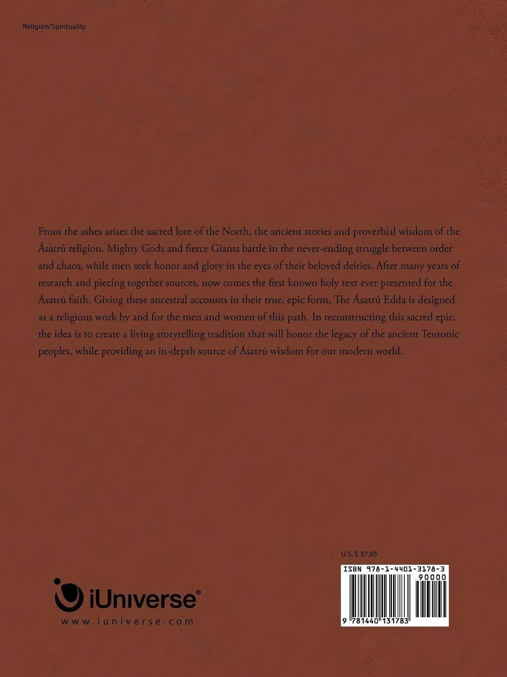 The Ásatrú Edda: Sacred Lore of the North Religion | Christianity | General The Norroena Society