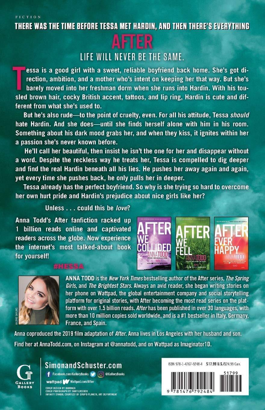 After, 1 Fiction Todd, Anna