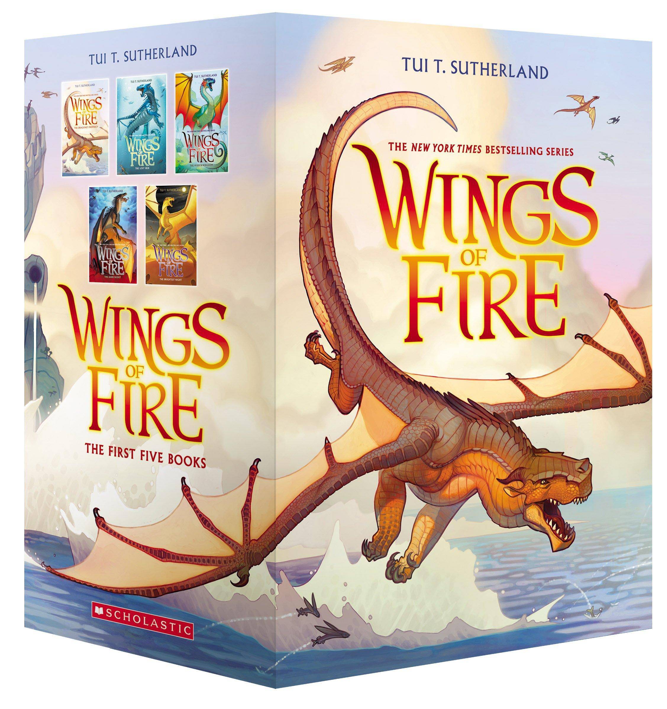 Wings of Fire Boxset, Books 1-5 - SureShot Books Publishing LLC