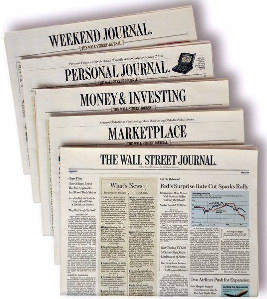 The Wall Street Journal 3 Months - SureShot Books Publishing LLC