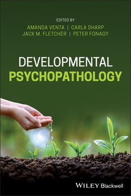 Paperback of Developmental Psychopathology by Wiley-Blackwell showing a close-up of the book cover with title and author details.