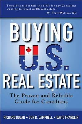 Paperback book titled "Buying U.S. Real Estate" by Wiley, featuring a cover with text and design elements about real estate investment.