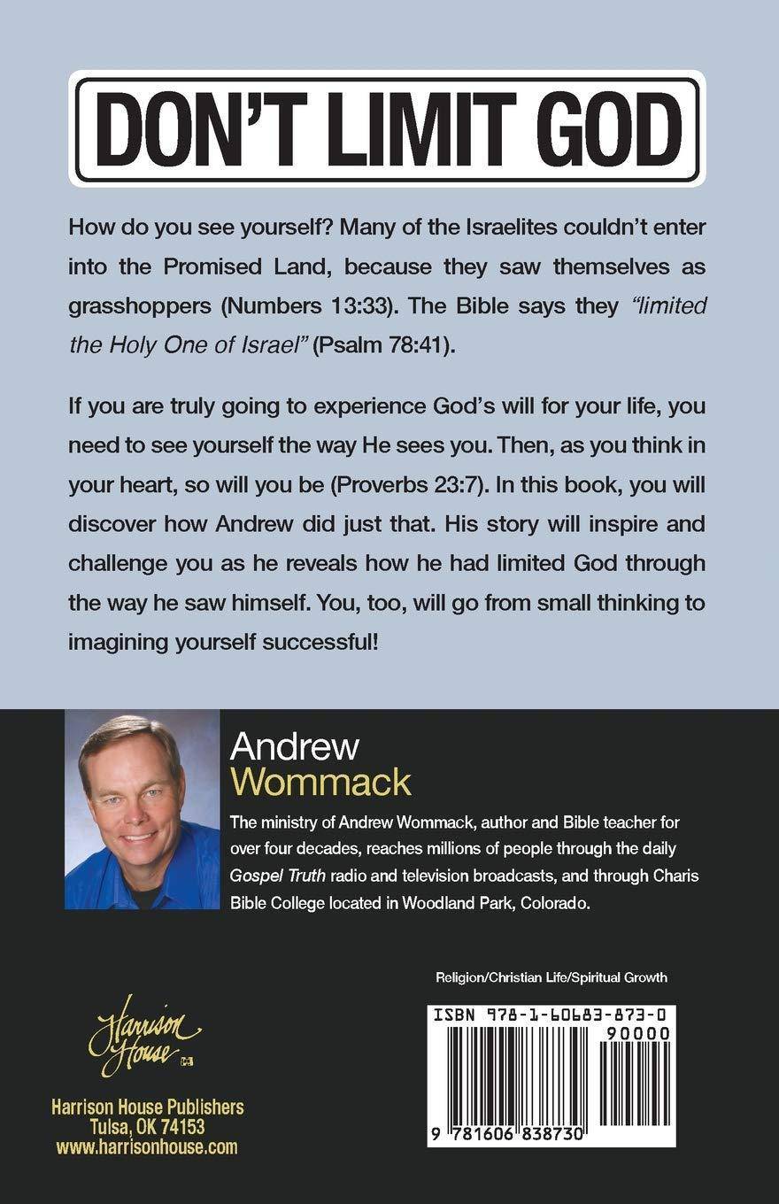 Don't Limit God: Imagine Yourself Successful Religion | Christian Living | Spiritual Growth Wommack, Andrew