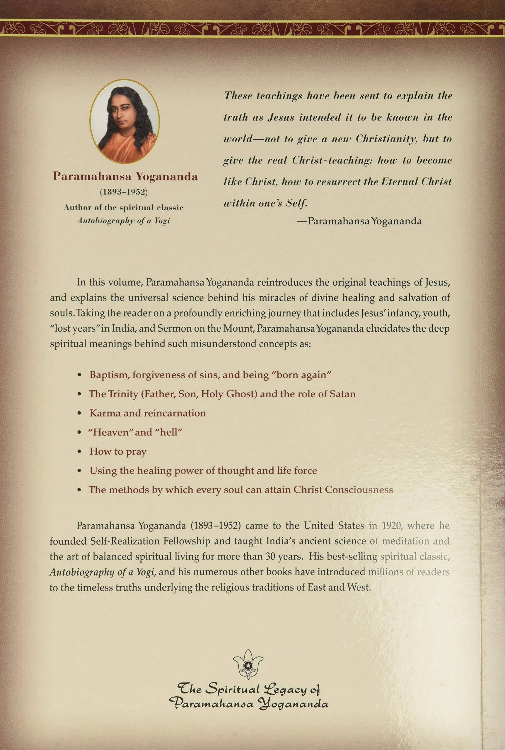 The Second Coming of Christ, Volumes I & II: The Resurrection of the Christ Within You: A Revelatory Commentary on the Original Teachings of Jesus Religion | Biblical Studies | General Yogananda, Paramahansa