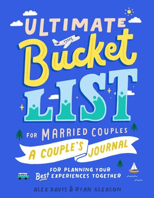 Paperback couples journal titled Ultimate Bucket List for Married Couples by Zeitgeist, with a cover featuring colorful design and planning pages.