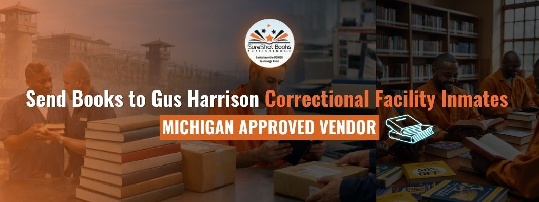 Send Books to Gus Harrison Correctional Facility Inmates - Michigan Approved Vendor
