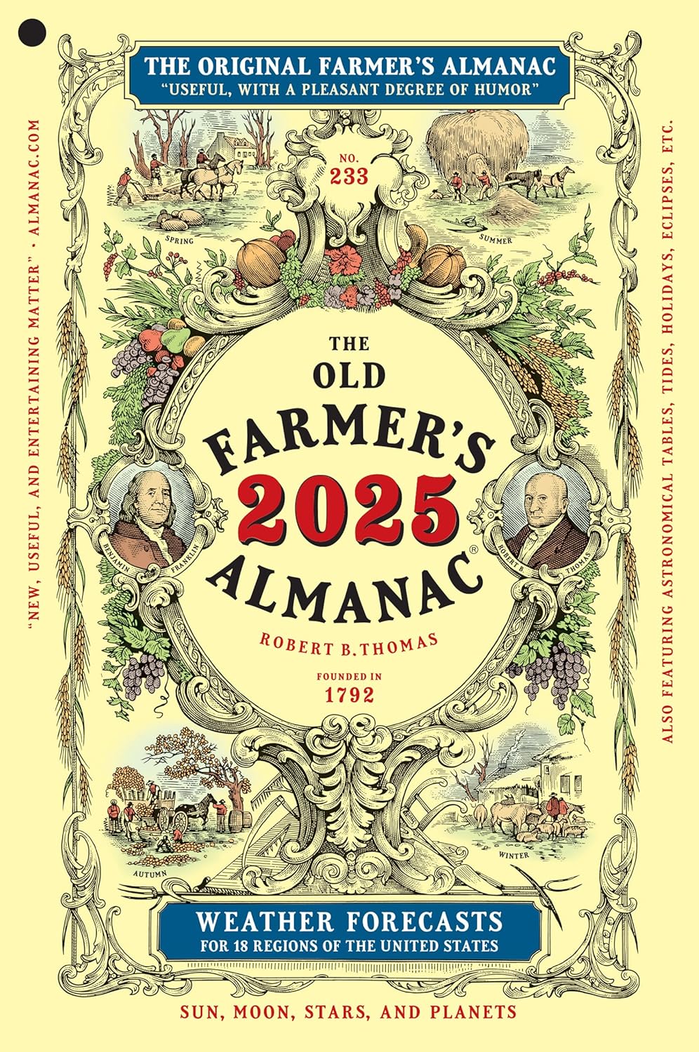 The 2025 Old Farmer's Almanac - SureShot Books Publishing LLC