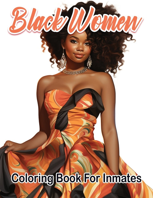 Black Woman coloring book for inmates - SureShot Books Publishing LLC