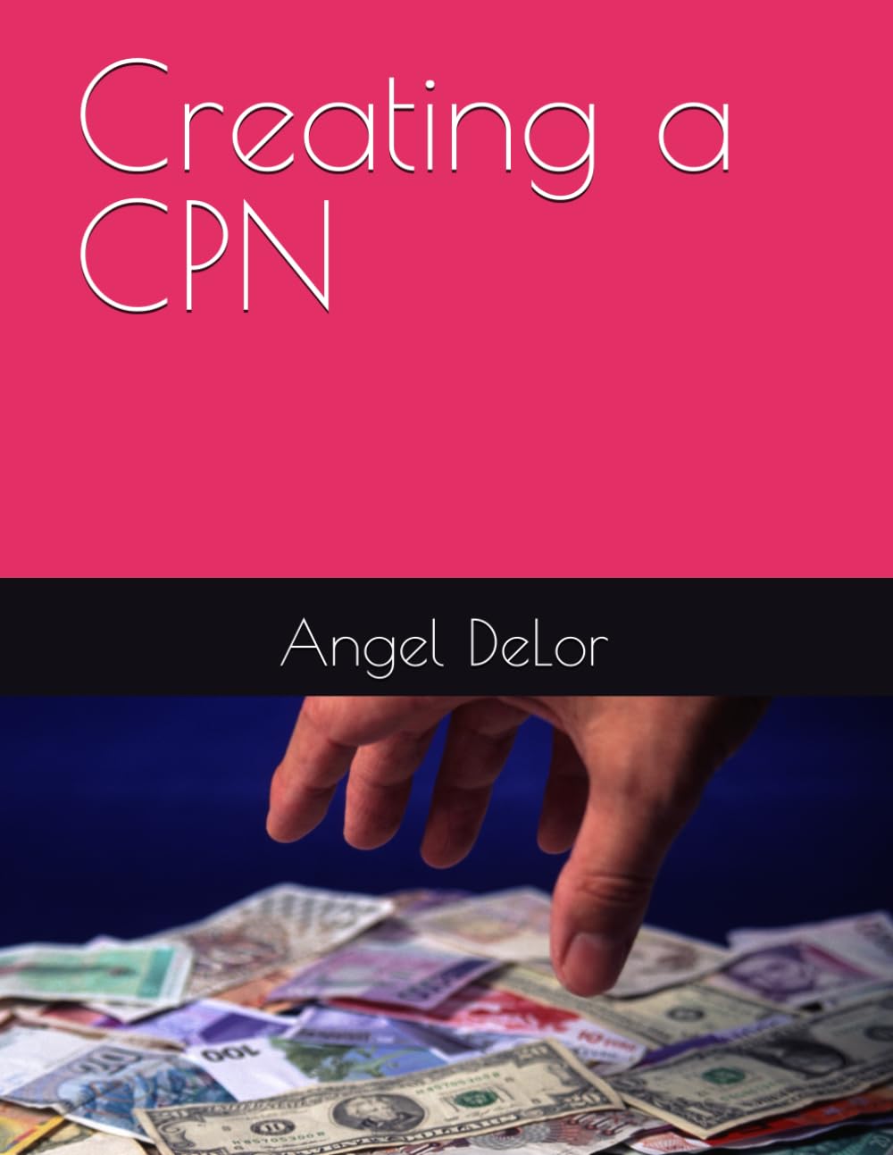 Open book titled "Creating a CPN" by SureShot Books Publishing LLC, with pages visible and clear text on the cover.