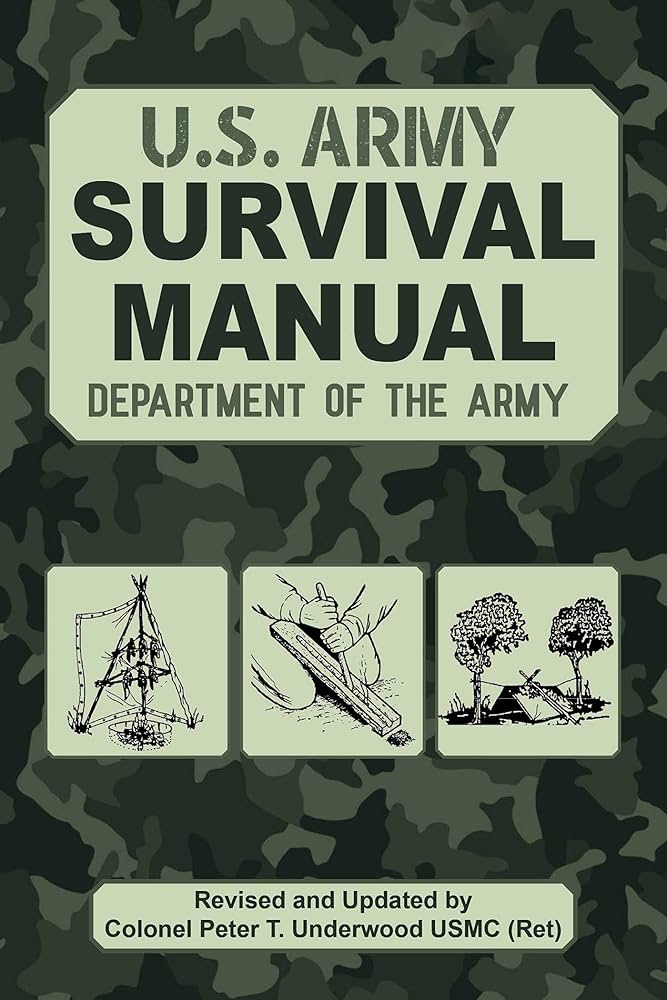 U.S. Army Survival Manual Updated book by SureShot Books Publishing LLC, cover image