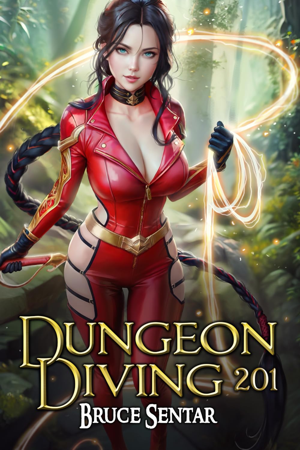 Dungeon Diving 201 book by SureShot Books Publishing LLC, featuring a cover with fantasy-themed artwork and title text.