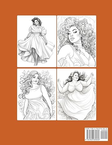 Curvy woman coloring book for inmates - SureShot Books Publishing LLC