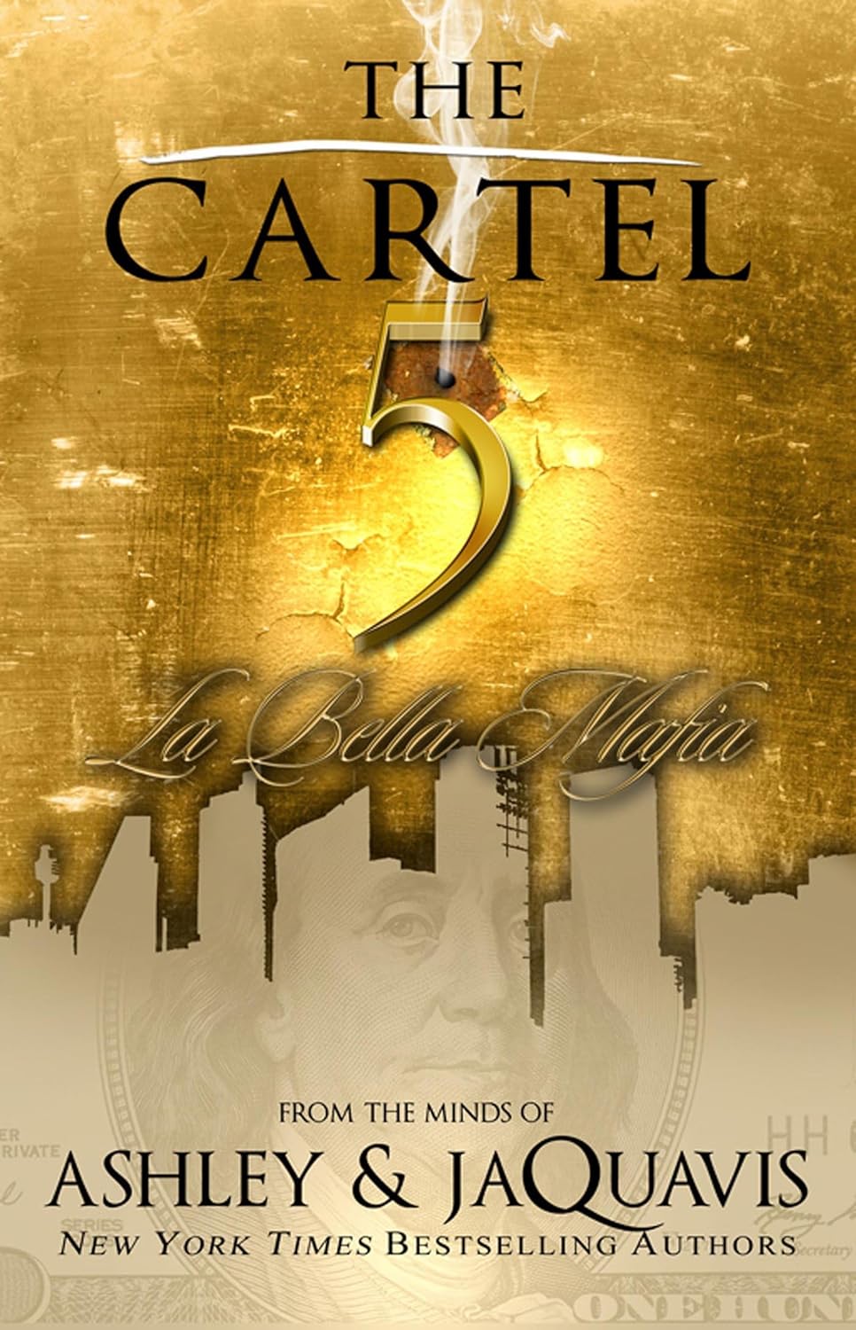 Cover image of "The Cartel 5: La Bella Mafia" by SureShot Books Publishing LLC, featuring a dark, intense graphic design.