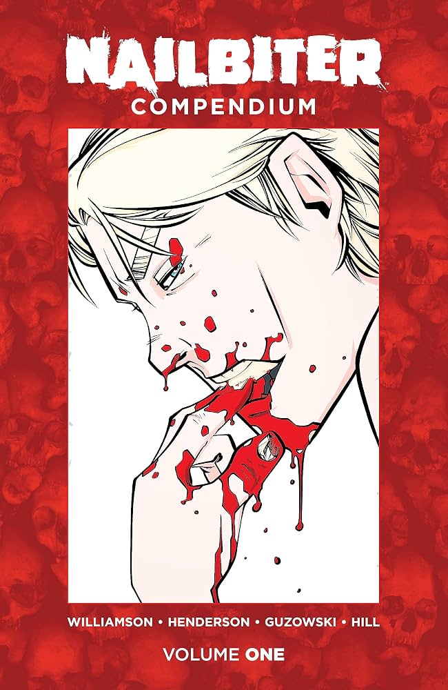 Nailbiter Compendium One graphic novel by SureShot Books Publishing LLC, cover art featuring dark horror imagery