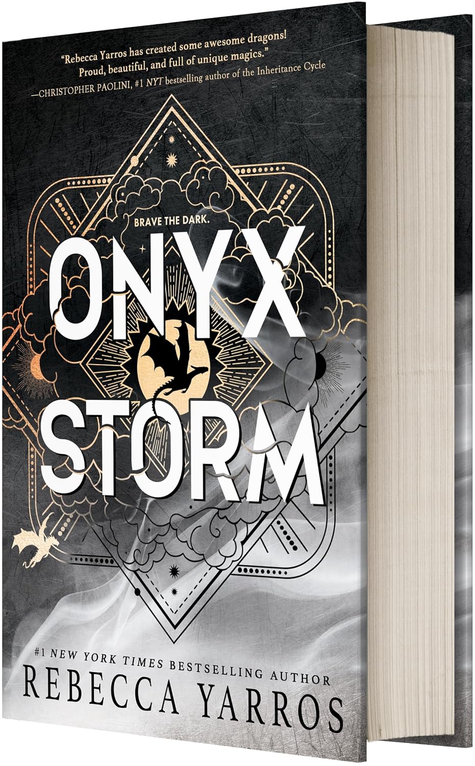 Onyx Storm (The Empyrean, 3) book by SureShot Books Publishing LLC, cover shown against a plain background