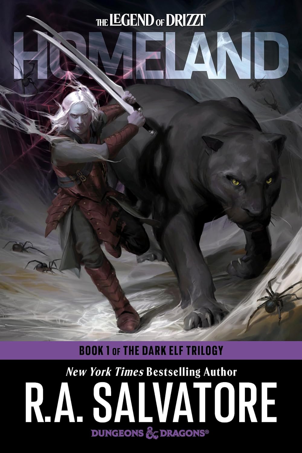 Homeland: Dungeons & Dragons: Book 1 of The Dark Elf Trilogy (The Legend of Drizzt)