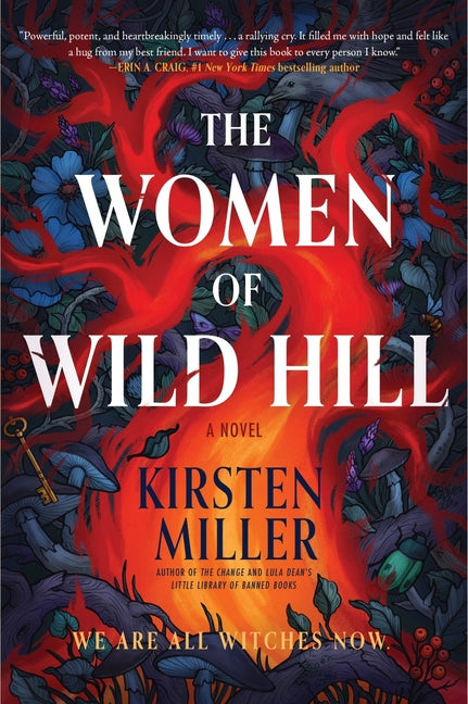 Paperback copy of The Women of Wild Hill novel by William Morrow & Company, showing the book cover with title and design.