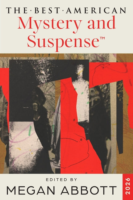 Paperback of The Best American Mystery and Suspense 2026 edited by Mariner Books, featuring a cover with dark and mysterious imagery.