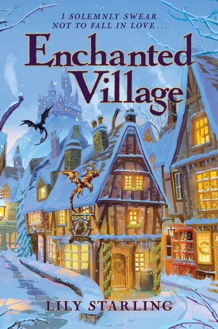 Paperback Enchanted Village book by Avon A featuring enchanting village scene on the cover.