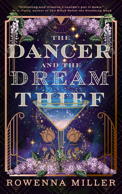 Cover of "The Dancer and the Dream Thief" paperback by Redhook featuring artwork of a dancer and a mysterious figure.