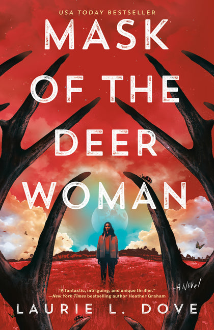 Paperback of Mask of the Deer Woman by Berkley Books, featuring cover art with mystical deer woman illustration.