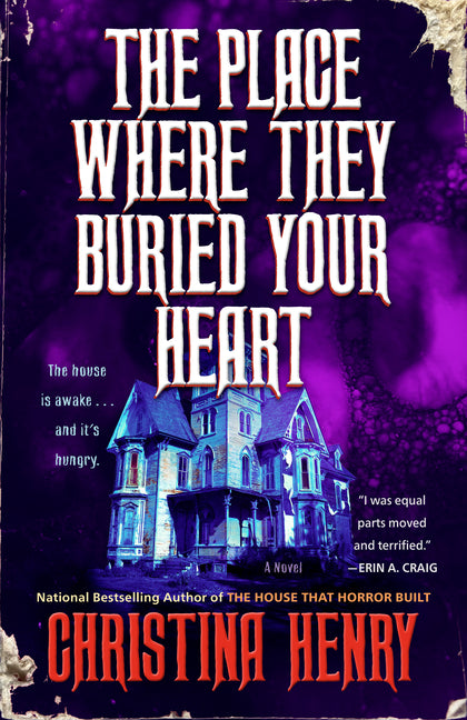Paperback book titled "The Place Where They Buried Your Heart" by Berkley Books, with a cover featuring abstract artwork.