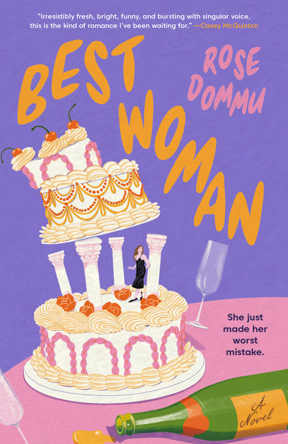Paperback book titled "Best Woman" by Ballantine Books, featuring a cover with a woman’s portrait and modern design elements.
