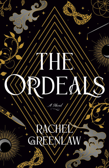 Paperback book titled "The Ordeals" by Dell, featuring a cover design with dark and mysterious imagery.