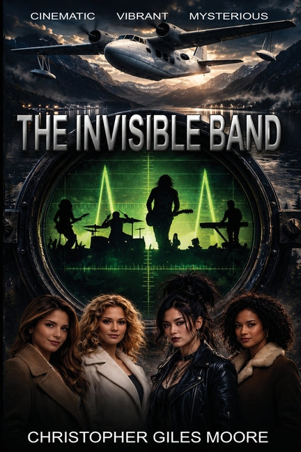 Paperback of The Invisible Band by Christopher Giles Moore, showing the book cover with title and author text.