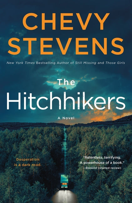 Paperback of "The Hitchhikers" by St. Martin's Griffin, showing the book cover with title and author.