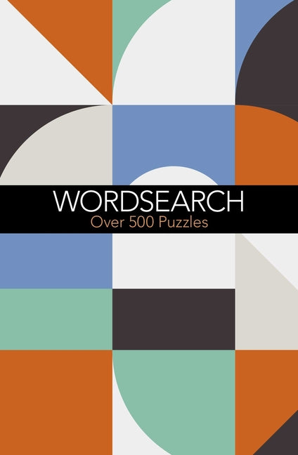 Paperback wordsearch puzzle book by Sirius Entertainment featuring over 500 puzzles with a colorful cover.