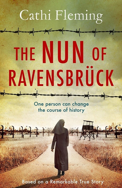 Paperback of "The Nun of Ravensbrück" by Hodder & Stoughton, showing the book cover with title and author details.